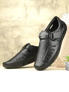 Vellinto Men Velcro Ethnic Comfort Sandals