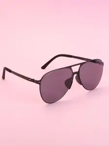 HASHTAG EYEWEAR Men Aviator Sunglasses with Polarised Lens EVAI-HL7315-M02