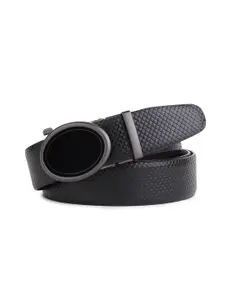 LOOPA Men Textured Leather Reversible Formal Belt