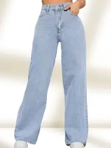 Metronaut Women Classic High-Rise Baggy Jeans