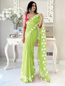 Anouk Floral Printed Pure Cotton Saree