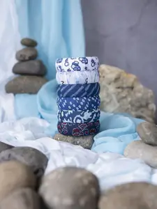 Taasha Craft Set Of 6 Printed Bangles