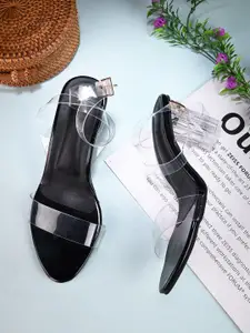 Froh Feet Women Block Sandals with Buckles