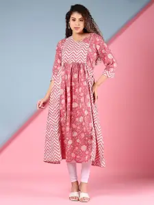 V-Mart Women Geometric Printed Kurta