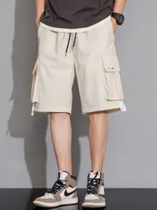 StyleCast Men Loose Fit Knee Length Cargo Shorts