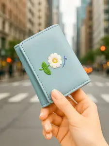 VALERIE Women PU Three Fold Wallet