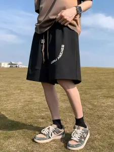 StyleCast Men Typography Regular Fit Printed Shorts