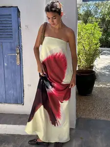 all about you Women Strapless Bandeau Dress