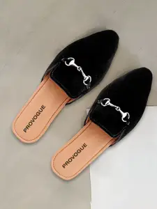 Provogue Men Slip-On Square Toe Mules