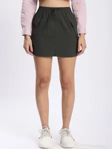 The Roadster Lifestyle Co A-Line Cargo Mini Skirt