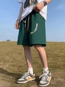 StyleCast Men Typography Regular Fit Printed Shorts