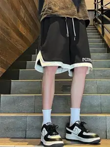 StyleCast Men Typography Printed Shorts