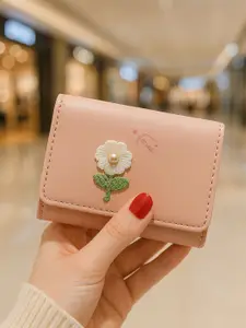 VALERIE Women PU Three Fold Wallet