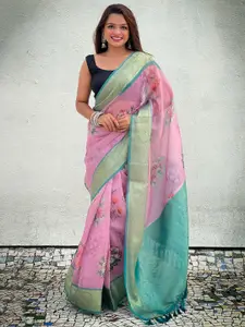 SGF11 Organza Kanjeevaram Saree