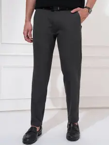 HIGHLANDER Men Mid-Rise Slim Fit Trousers