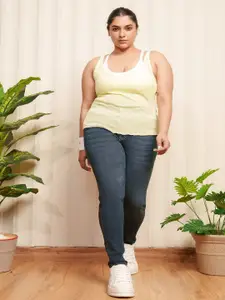 FREAKINS Women Fit Gyal Stretch Curve Skinny Jeans