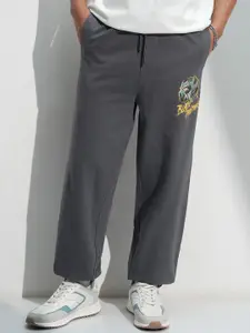 HIGHLANDER Marvel Black Panther Men Relaxed Fit Elasticated Bottom Cut And Sew Jogger