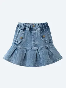 Mark & Mia Girls High Waist A-Line Knee Length Skirt