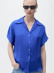 MANGO Extended Sleeves Casual Shirt