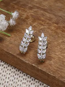 Biba Gold Plated Artificial Stones and Beads studded studs Earrings