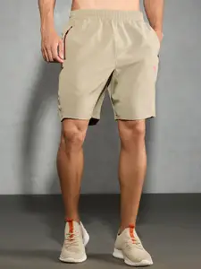 Technosport Men Solid Slim Fit Sports Shorts with TECHNOLITE