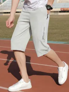 StyleCast Men Typography Printed Regular Fit Mid-Rise Shorts