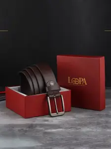 LOOPA Men Leather Formal Belt