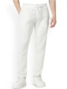 UnderJeans by Spykar Men Cotton Mid Rise Track Pants