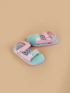 Fame Forever by Lifestyle Girls Printed Open Toe Flats