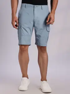 Thomas Scott Men Regular Fit Mid-Rise Cotton Cargo Shorts