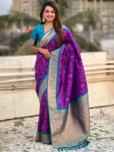 SGF11 Woven Design Zari Pure Silk Patola Saree