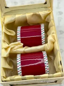 T4 JEWELS Set Of 56 Printed BridalChuda