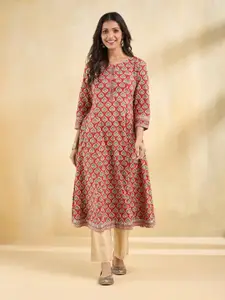 Fabindia Women Ethnic Motifs Printed Kurta