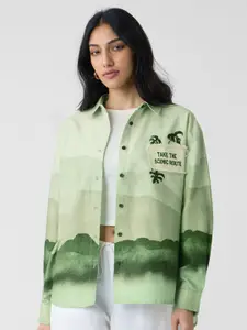 The Souled Store Women Printed Casual Shirt