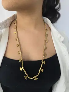 Studio Anviksha Brass Axe Minimal Necklace