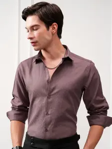 HIGHLANDER Men Comfort Slim Fit Casual Shirt