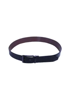 Calvadoss Men Solid Leather Reversible Belt