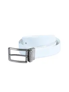 Calvadoss Men Leather Reversible Formal Belt