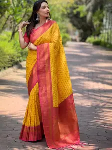 SGF11 Design Heavy Zari Work kanjivaram Soft Silk Saree For Women