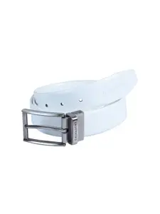 Calvadoss Men Leather Reversible Formal Belt