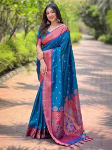 SGF11 Woven Design Pure Silk Kanjeevaram Saree