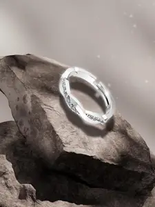 MISS HIGHNESS Rhodium-Plated Cubic Zirconia StuddedFingerRing