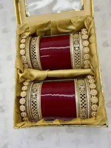 T4 JEWELS Set Of 72 EmbellishedBridalChuda