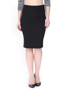 Moda Rapido High Waist Straight Mini Skirt