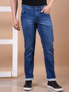 Canary London Men Smart Slim Fit Low-Rise Light Fade Stretchable Jeans