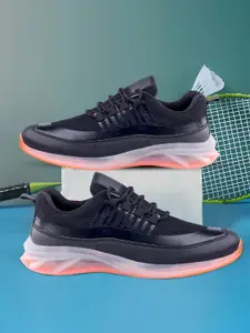 Bxxy Men Mesh Running Non-Marking Lace-Ups Shoes