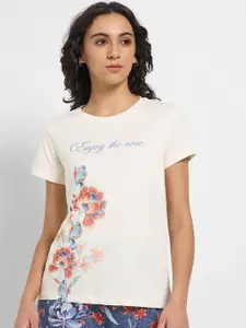 Dreamz by Pantaloons Printed Pure Cotton Lounge Tshirts