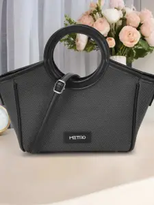 Metro Women Solid Half Moon Handbag