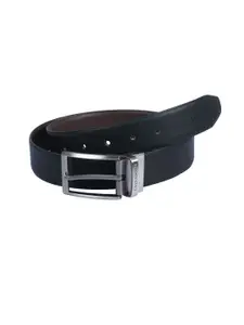 Calvadoss Men Leather Reversible Formal Belt