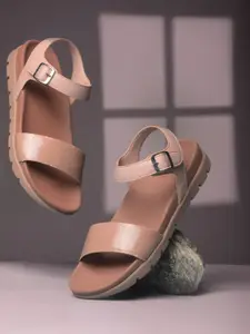 Scholl Women Open Toe Flats